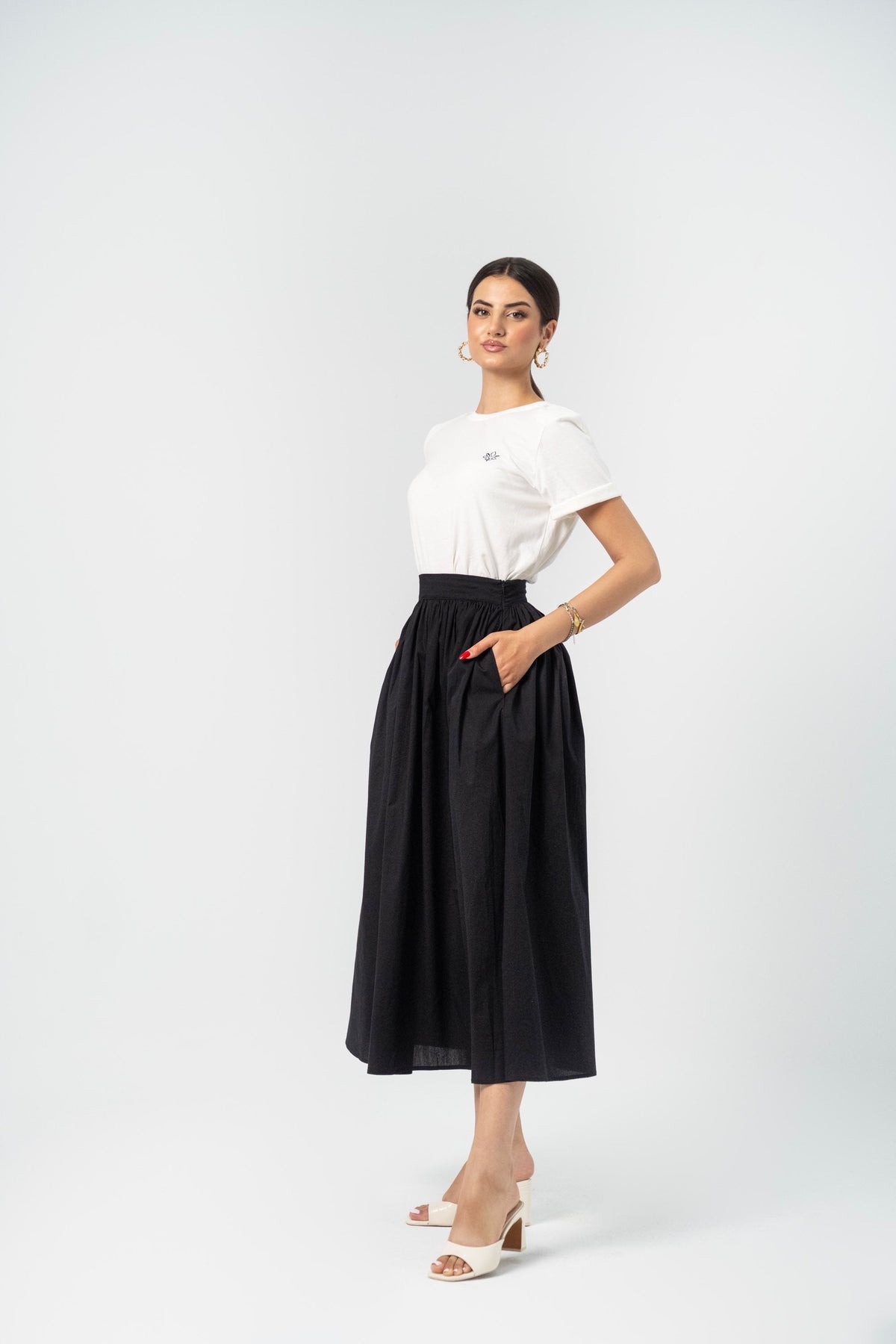 Jupe maxi – Jupe femme Labelnou – vue 3