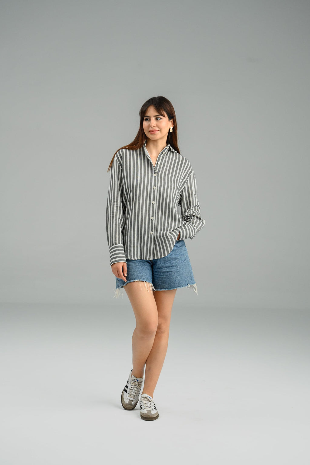 The Nomad shirt OVERSIZED – Chemise femme Labelnou – vue 4
