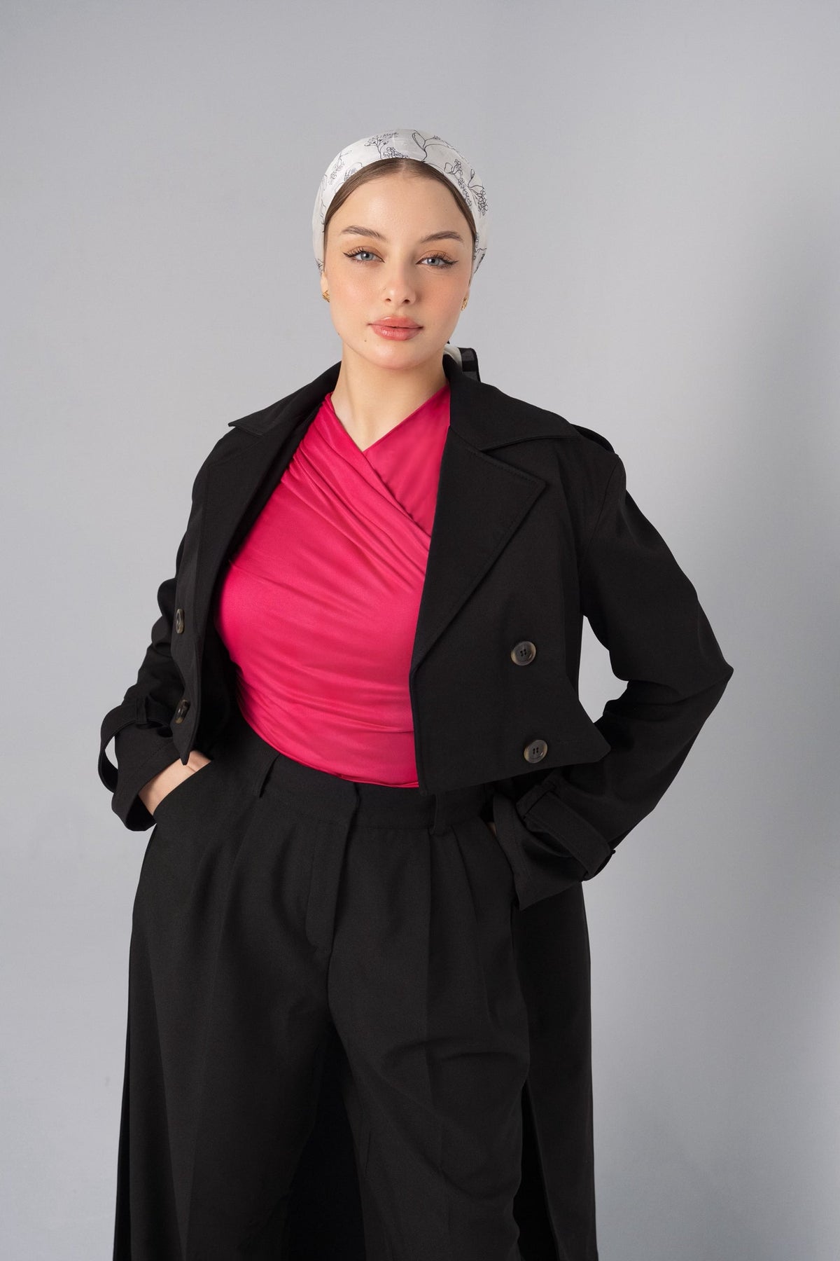 Alina Twist Sweater – Pull femme Labelnou – vue 8