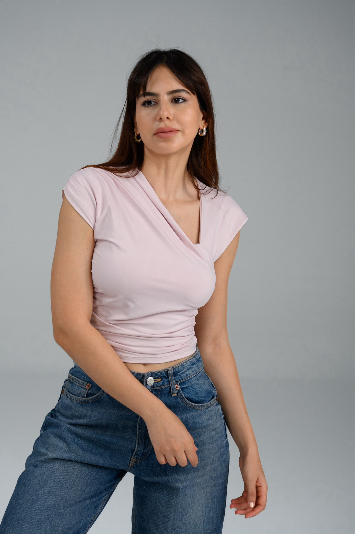 Top asymétrique Lyra – Top femme Labelnou – vue 6