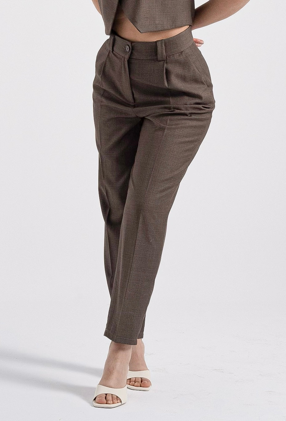 Pantalon tailleur – Pantalon femme Labelnou – vue 2