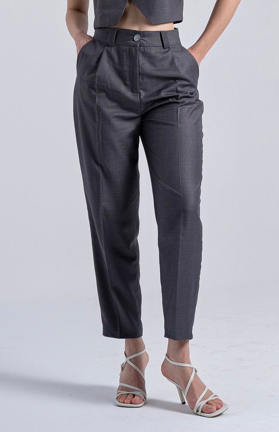 Pantalon tailleur – Pantalon femme Labelnou – vue 4