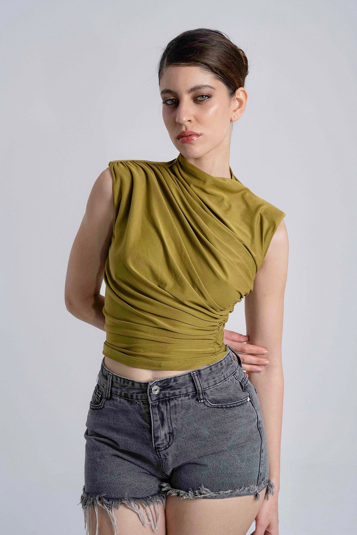 Pull Épaulettes – Pull femme Labelnou – vue 2