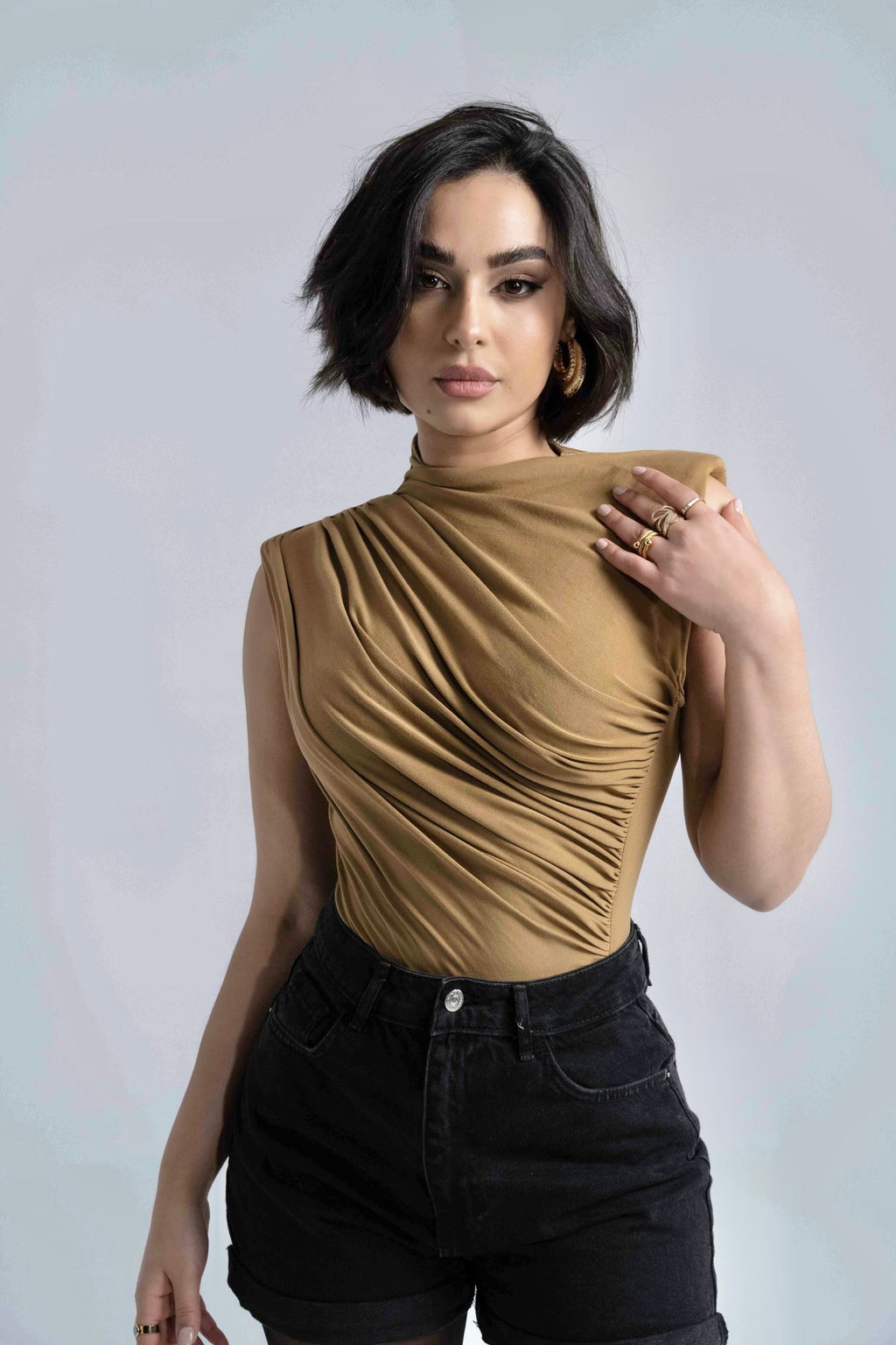 Pull Épaulettes – Pull femme Labelnou – vue 7
