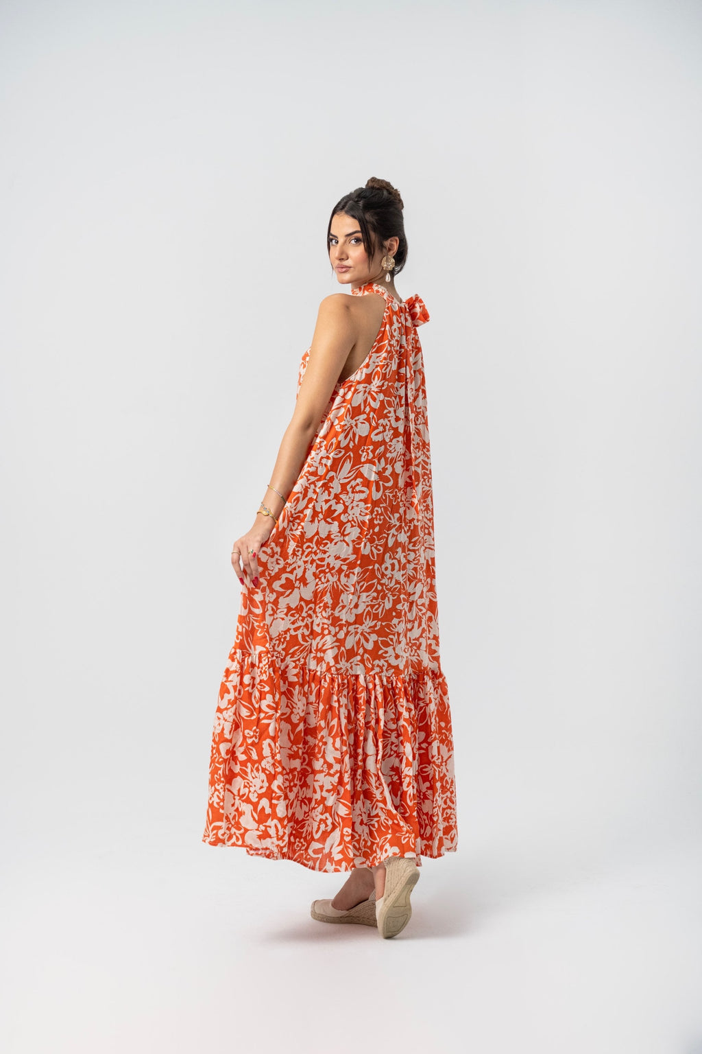 Robe vermeille – Robe femme Labelnou – vue 3