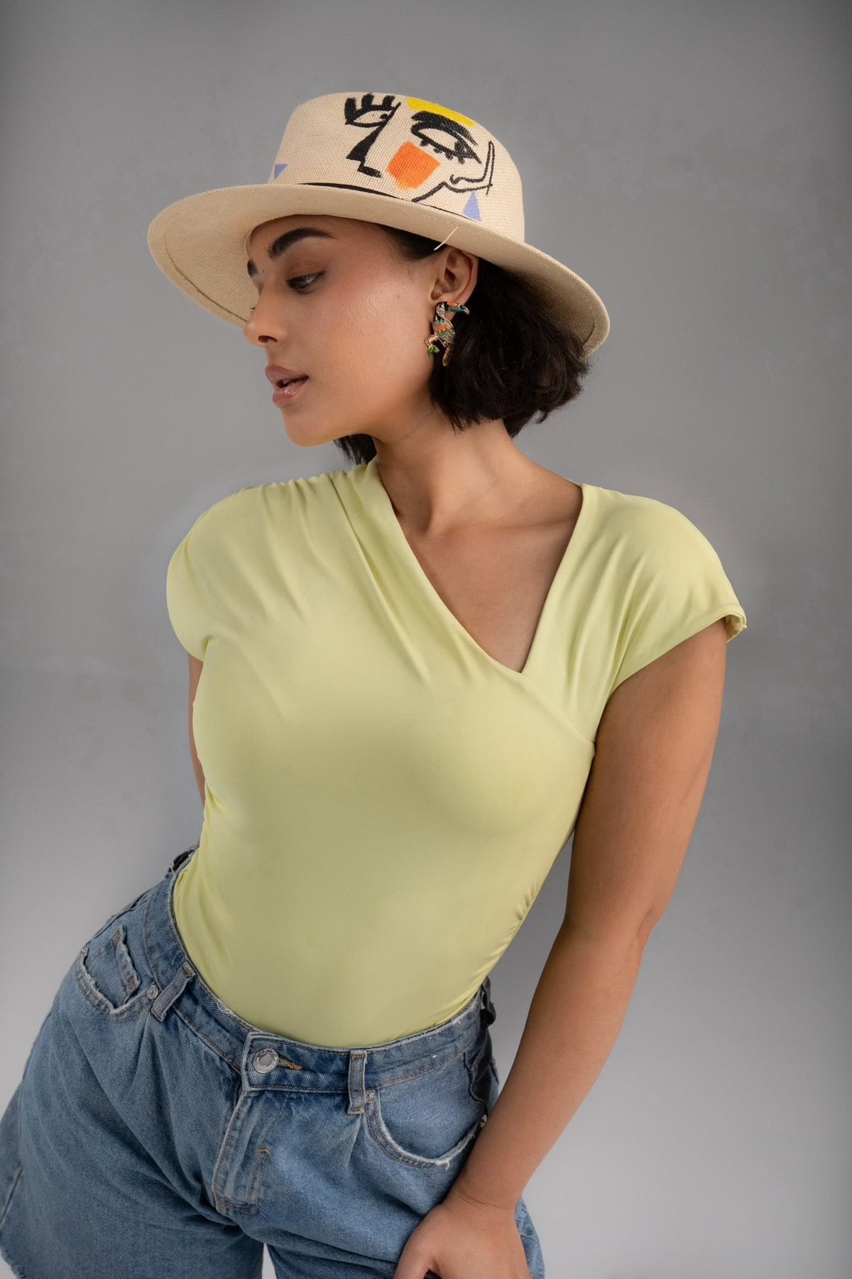 Top asymétrique Lyra – Top femme Labelnou – vue 5