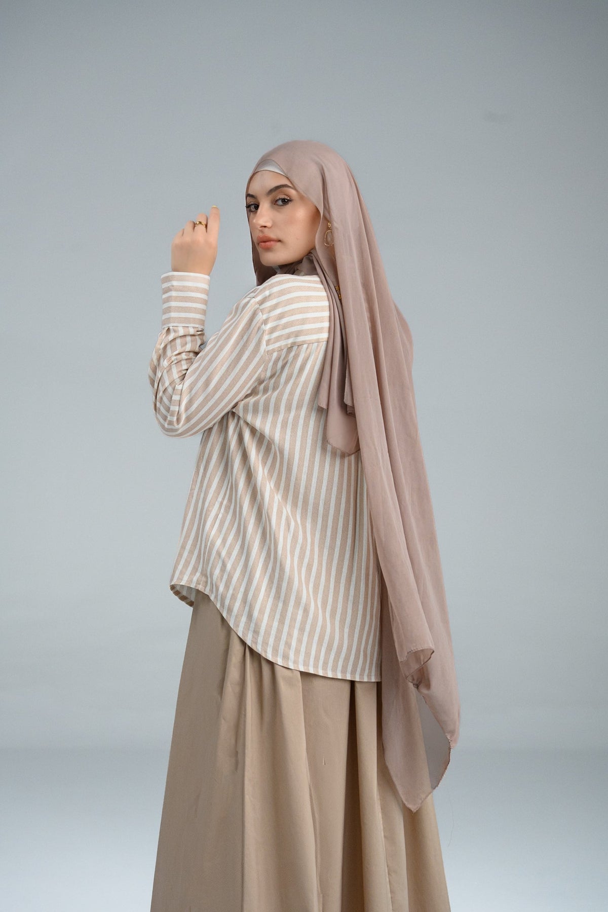 The Nomad shirt OVERSIZED – Chemise femme Labelnou – vue 7