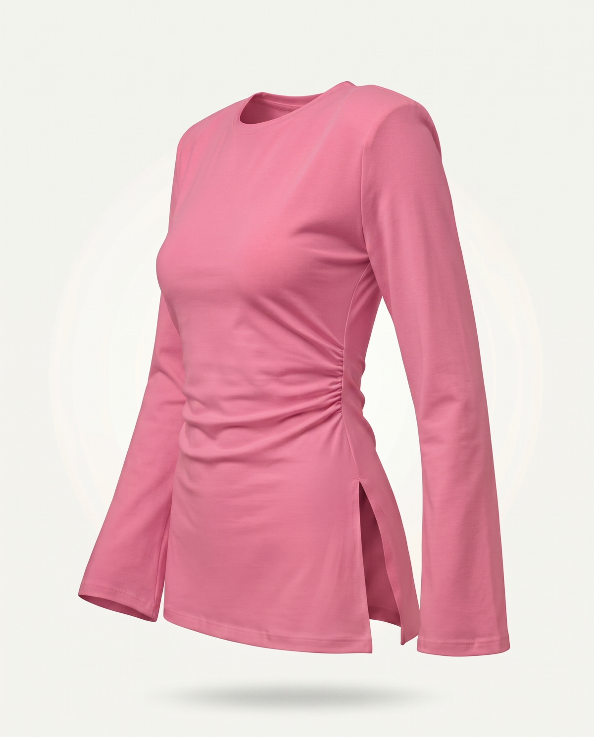 The Daily Top Long Sleeve - Rose mannequin invisible